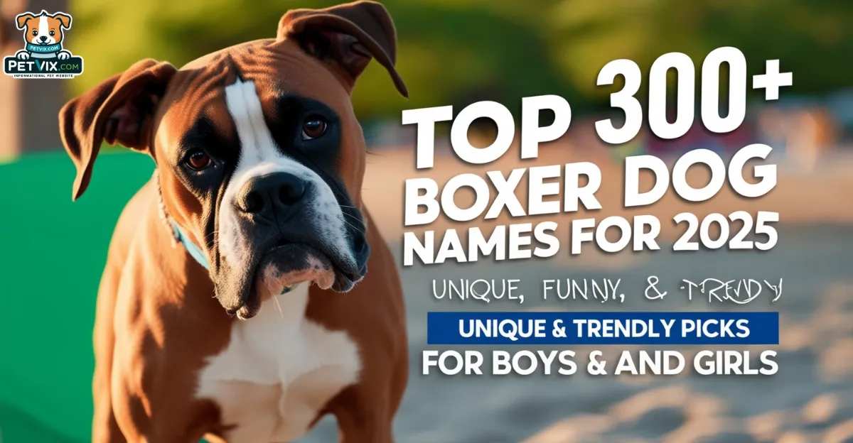 Boxer Dog Names